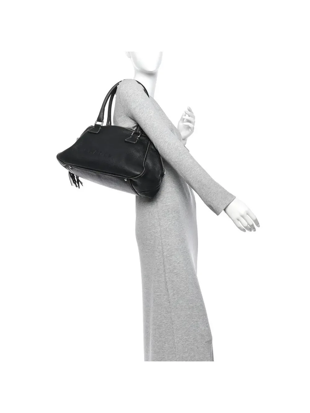 Chanel Calfskin Large Tassel Bowler #339020C95B